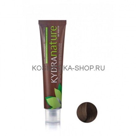 Kydra Nature Крем-краска для волос 5/7 LIGHT CHESTNUT BROWN Светло-каштановый шатен 60 мл