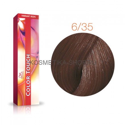 Краска Wella Color Touch 6/35 мистическое золото 60 мл