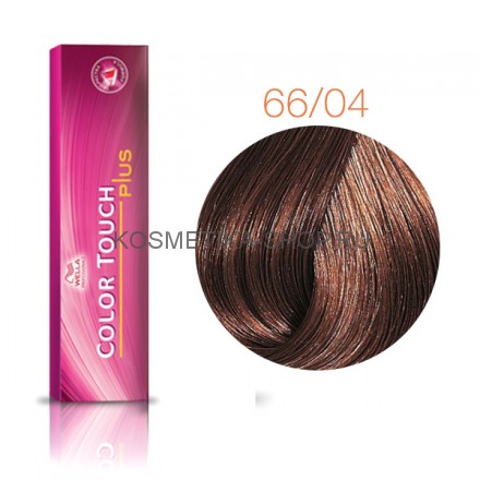 Краска Wella Color Touch Plus 66/04 коньяк 60 мл