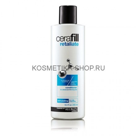 Redken Cerafill Retaliate Shampoo Шампунь для поддержания плотности сильно истонченных волос 290 мл