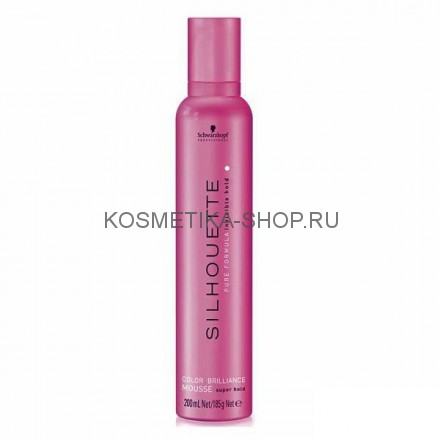 Мусс для окрашенных волос безупречный силуэт Schwarzkopf Silhouette Super Hold Colour Brilliance Mousse