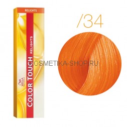 Краска Wella Color Touch Relights 34 полированная медь 60 мл