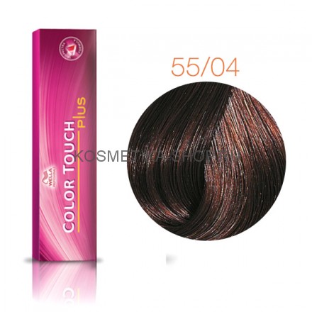 Краска Wella Color Touch Plus 55/04 бренди 60 мл