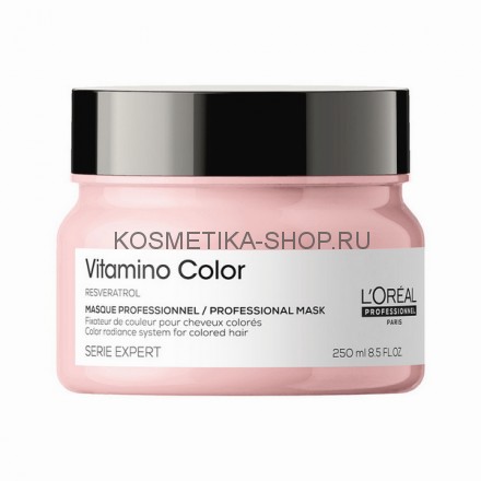 Маска для защиты цвета окрашенных волос Loreal Serie Expert Vitamino Color Masque 250 мл