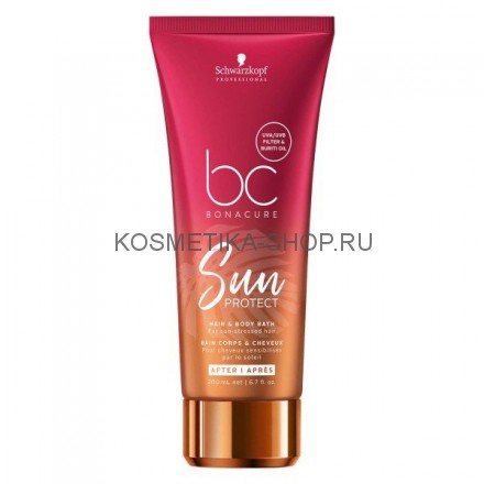 Шампунь Защита от солнца для волос и тела Schwarzkopf Bonacure Sun Protect Shampoo 200 мл