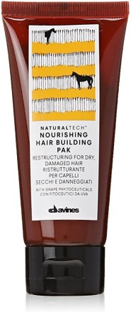 Davines Natural Tech Hair Building Pak Питательная восстанавливающая маска 60 мл