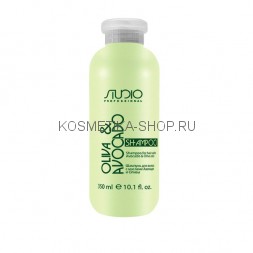 Шампунь увлажняющий с маслами авокадо и оливы Kapous Studio Oliva &amp; Avocado Shampoo 350 мл