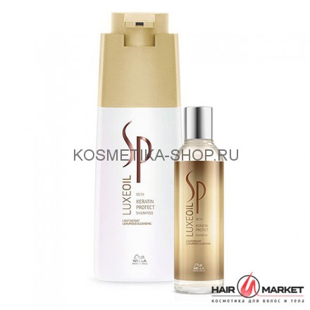 Шампунь для защиты кератина Wella SP Luxe Oil Keratin Protect Shampoo