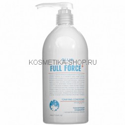 Тонизирующий кондиционер с экстрактом женьшеня и прокапилом Ollin Full Force Tonifying Conditioner Purple Ginseng Extract 750 мл