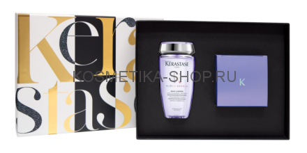 Kerastase Новогодний набор Blond Absolu (Шампунь-Ванна Lumi?re и Маска Ultra-Violet)