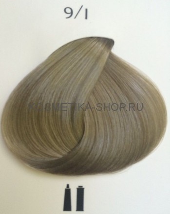 Kydra Creme Стойкая крем-краска (Кидра) 9/1 VERY LIGHT ASH BLONDE Очень светлый пепельный блонд 60 мл