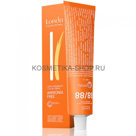 Интенсивное тонирование Londa Professional Demi Permanent Ammonia Free Color Creme 60 мл