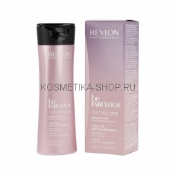 Дисциплинирующий шампунь Revlon Professional Be Fabulous C.R.E.A.M. Anti-Frizz Shampoo 250 мл