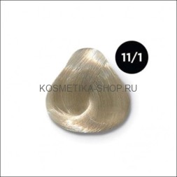 Перманентная крем-краска Ollin Color Cream 11/1 специальный блондин пепельный