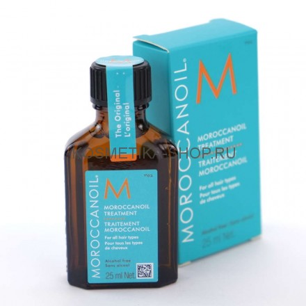 Moroccanoil Treatment for All Hair Types Восстанавливающее масло для всех типов волос 25 мл