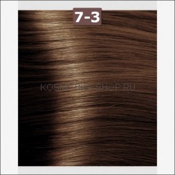 Крем-краска Kapous Magic Keratin NA 7.3 золотистый блонд 100 мл