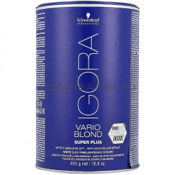 Порошок для обесцвечивания волос Schwarzkopf Igora Vario Blond Super Plus 450 грамм