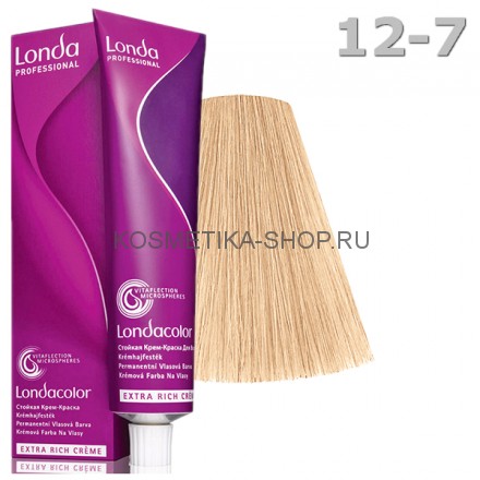 Стойкая крем-краска Londacolor Special Blond специальный блонд коричневый 12/7 60 мл