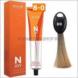 Крем-краска Ollin N-Joy Color Cream 8/0 светло-русый 100 мл