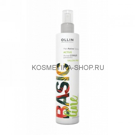 Несмываемый спрей-кондиционер для волос Ollin Basic Line Hair Active Spray 250 мл