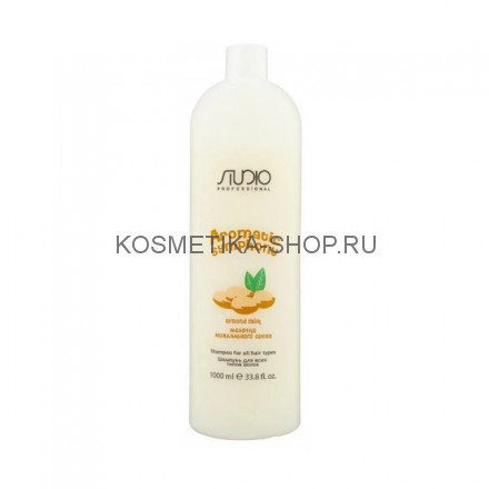 Шампунь для всех типов волос &quot;Молочко миндального ореха&quot; Kapous Studio Aromatic Symphony Almond Milk Shampoo 1000 мл