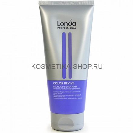 Маска для холодных, светлых оттенков блонд Londa Color Revive Blonde &amp; Silver Mask 200 мл