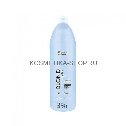 Окислительная эмульсия Kapous Blond Bar Blond Cremoxon 3% 1000 мл