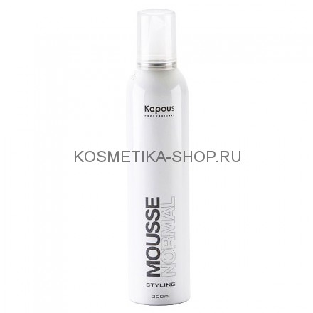 Мусс для укладки волос нормальной фиксации Kapous Styling Normal Mousse 400 мл