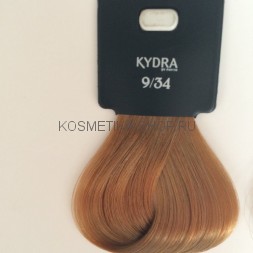 Kydra Creme Стойкая крем-краска (Кидра) 9/34 VERY LIGHT GOLDEN COPPER BLONDE Очень светлый золотисто-медный блонд 60 мл