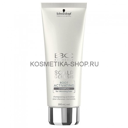 Активирующий шампунь для роста волос Schwarzkopf Bonacure Scalp Genesis Root Activating Shampoo 200 мл