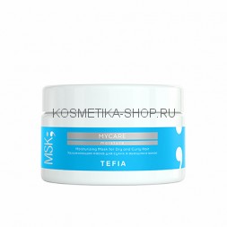 Маска увлажняющая, для сухих и вьющихся волос TEFIA Mycare Moisturizing Mask for Dry and Curly Hair 250 мл