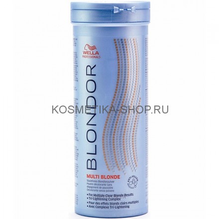 Порошок для блондирования Wella Blondor Multi Blonde Powder 400 грамм