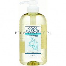 Шампунь против выпадения волос Lebel Cool Orange Hair Soap Super Cool Shampoo 600 мл