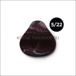 Перманентная крем-краска Ollin Color Cream 5/22 светлый шатен фиолетовый