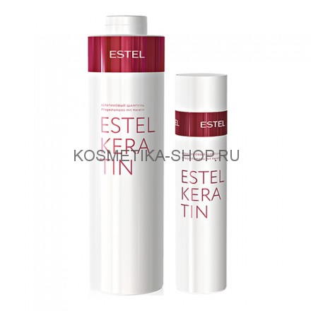 Кератиновый шампунь для волос Estel Keratin Shampoo 250 мл