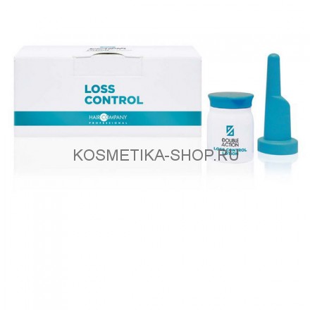 Лосьон против выпадения волос в ампулах Hair Company Double Action Loss Control Lotion 10 ампул по 10 мл