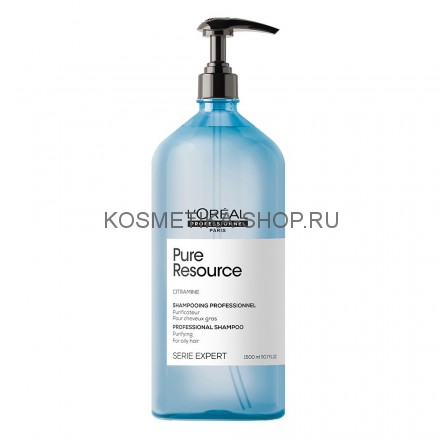 Loreal Pure Resource Шампунь для жирной кожи головы (Реновация) 1500 мл