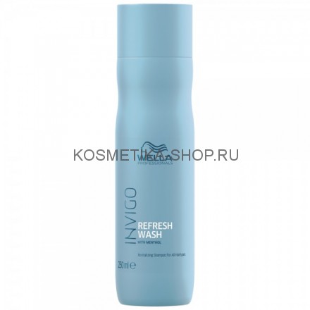 Оживляющий шампунь для всех типов волос Wella Invigo Balance Refresh Wash Revitalizing Shampoo 250 мл