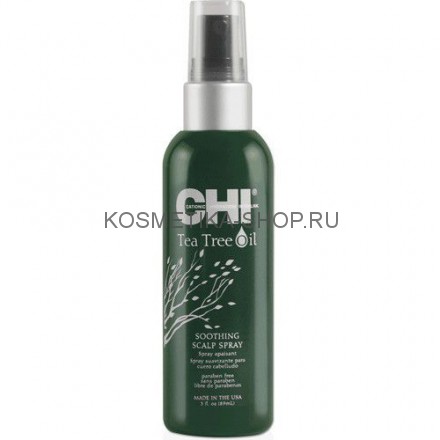 CHI Tea Tree Oil Soothing Scalp Spray Успокаивающий спрей с маслом чайного дерева для кожи головы 89 мл