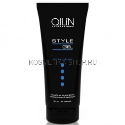 Гель для укладки волос ультрасильной фиксации Ollin gel ultra strong 200 мл