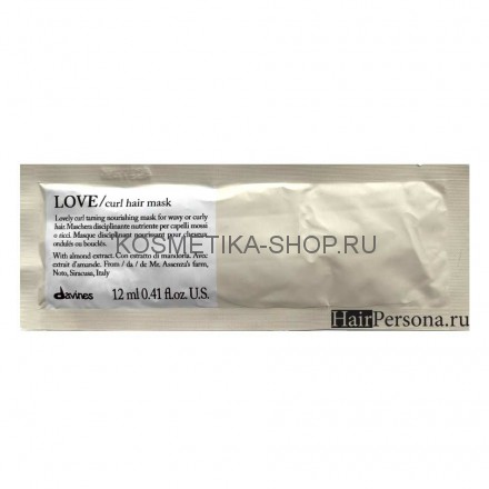 Davines Love Lovely curl enhancing mask Маска для усиления завитка 12 мл