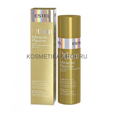 Сыворотка реконструкция кончиков волос Estel Otium Miracle Revive Serum 100 мл