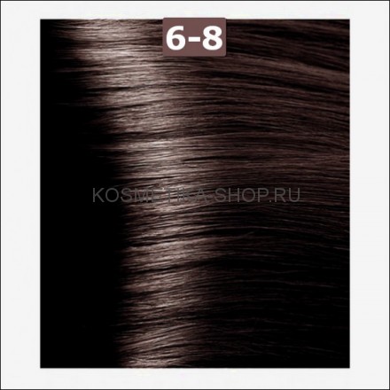 Крем-краска Kapous Magic Keratin NA 6.8 капучино 100 мл