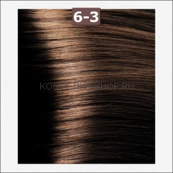 Крем-краска Kapous Magic Keratin NA 6.3 темный золотистый блонд 100 мл