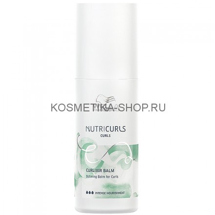 Несмываемый крем-бальзам Wella Nutricurls Curlixir Balm Defining Balm for Curls 150 мл