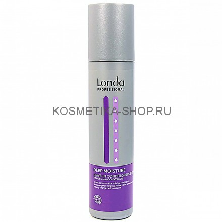 Несмываемый спрей-кондиционер для увлажнения волос Londa Deep Moisture Conditioner Spray 200 мл