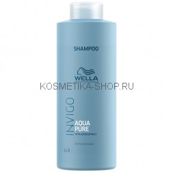 Очищающий шампунь-пилинг Wella Invigo Balance Aqua Pure Shampoo 1000 мл