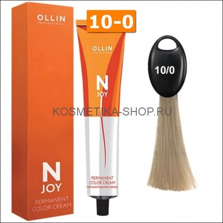 Крем-краска Ollin N-Joy Color Cream 10/0 светлый блондин 100 мл