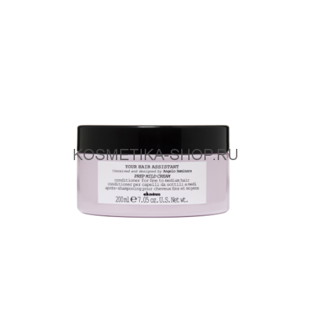 Davines Your Hair Assistant Prep Mild cream Мягкий кондиционер для подготовки волос к укладке 200 мл