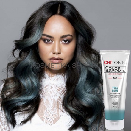 Сhi Ionic Color Illuminate Conditioner Teal Blue Оттеночный кондиционер Бирюзовый 251мл